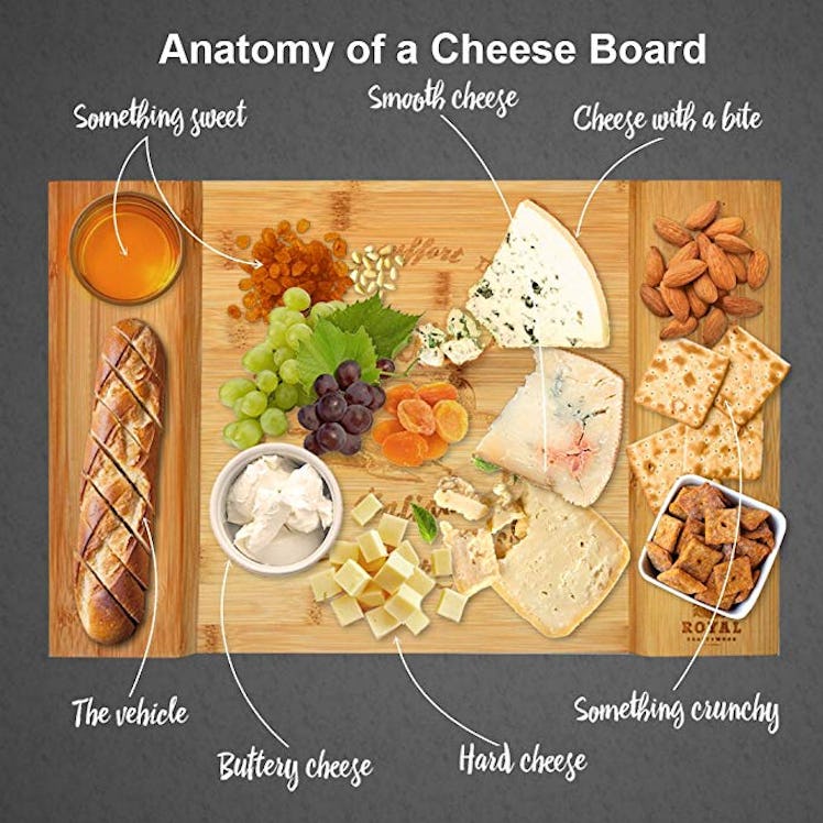 Royal Craft Wood Bamboo Cheese Board