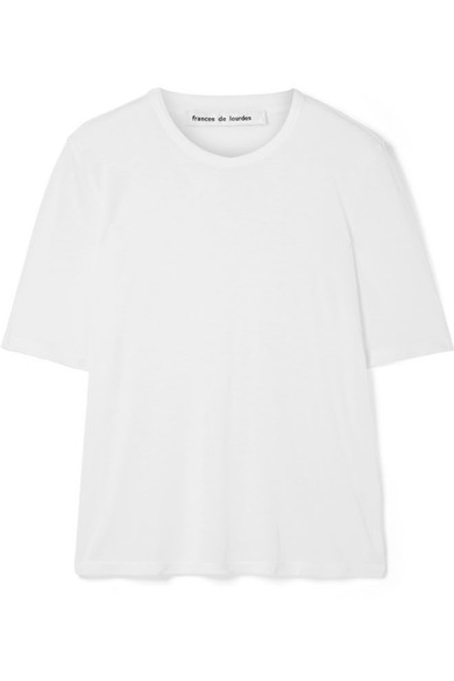 Martin Slub Modal And Silk-Blend T-Shirt