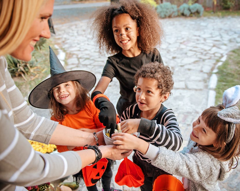 Saying "trick or treat" is a sweet tradition, but there are reasons why a child might not feel comfo...