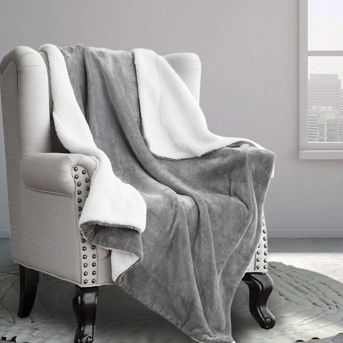 BEDSURE Sherpa Fleece Blanket 
