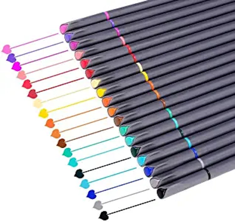  iBayam Journal Planner Colored Pens (18-Piece Set)
