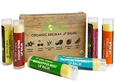 Sky Organics Organic Lip Balm (6-Pack)