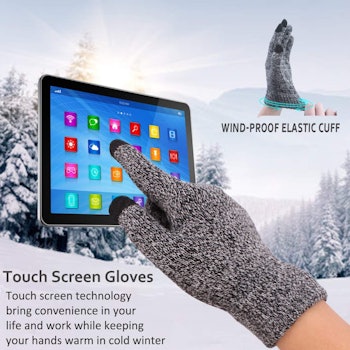 Achiou Winter Touchscreen Gloves