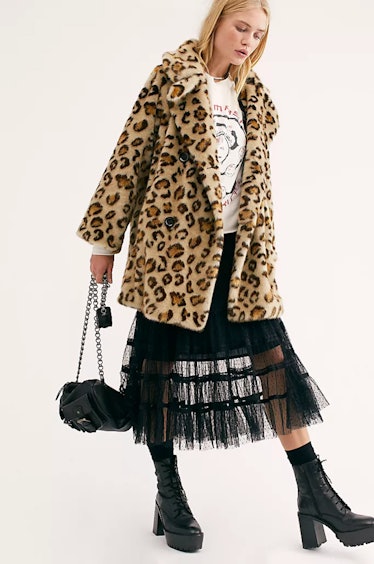 Sienna Leopard Faux Fur Jacket