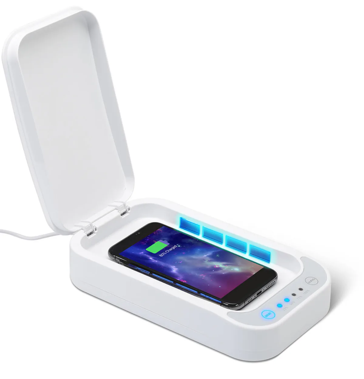 This Phone Sanitizer Uses UV Light To Clean It In 10 Minutes