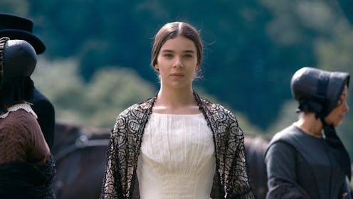 Hailee Steinfeld stars in “Dickinson,” premiering November 1 on Apple TV+.