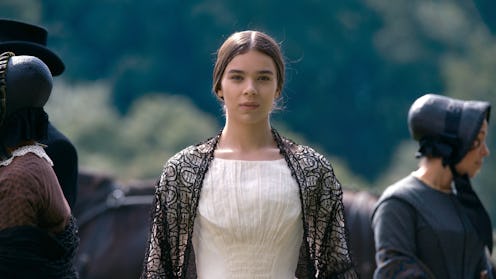 Hailee Steinfeld stars in “Dickinson,” premiering November 1 on Apple TV+.  