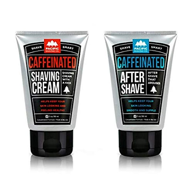 Pacific Shaving Company Caffeinated Shaving Set 2 Pieces - Caffeinated Shaving Cream, 1 Unit | Caffe...