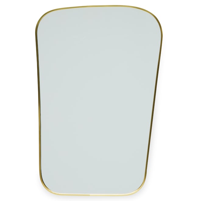 Asymmetrical Metal Wall Mirror by Drew Barrymore Flower Home