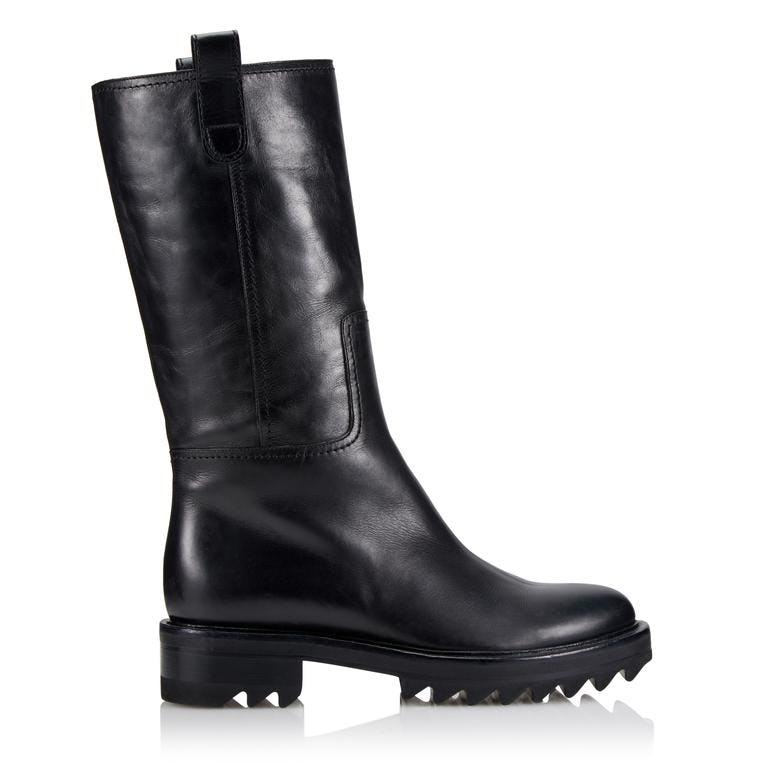 tall boots flat heel