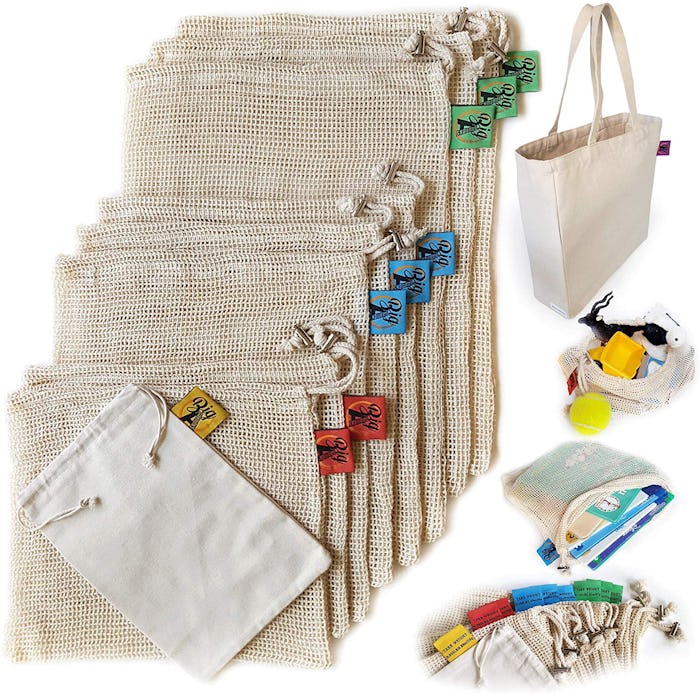 Big A Solutions Reusable Produce Bags (9-Pack)