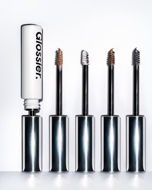 Sofie Pavitt dressed her son up as Glossier's Boy Brow for Halloween.