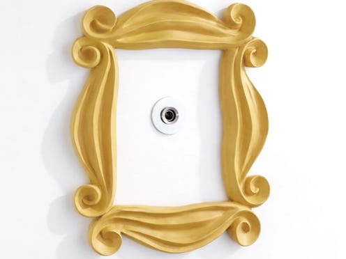 You can get the iconic peephole frame from "Friends" at Pottery Barn.