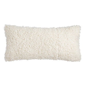 Mongolian Faux Fur Lumbar Pillow