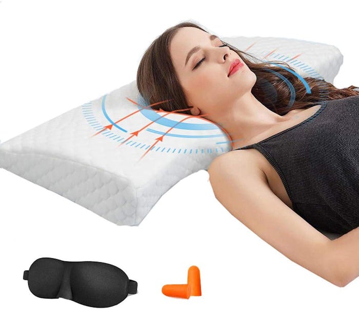 Lucear Contour Memory Foam Pillow