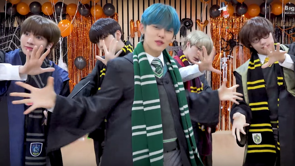 TXT's "9 & Three Quarters" Halloween Dance Video Will Make Potterheads