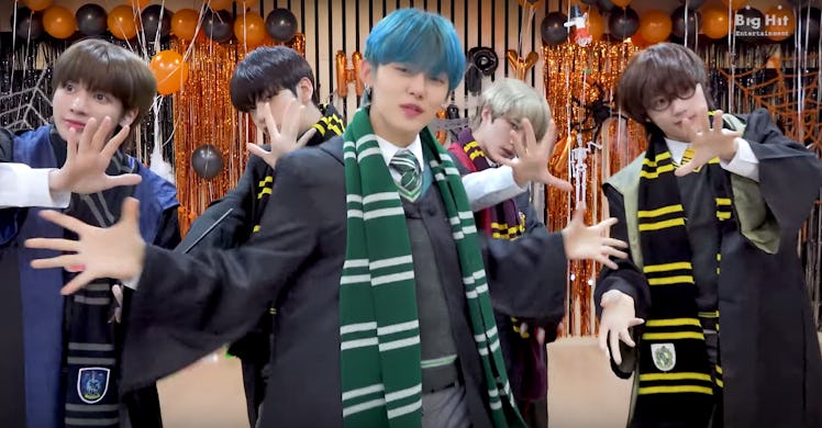 TXT releases "9 & Three Quarters" Halloween dance video.