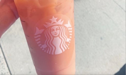 The Fall Iced Tea at Starbucks is a secret menu item with pumpkin sauce.