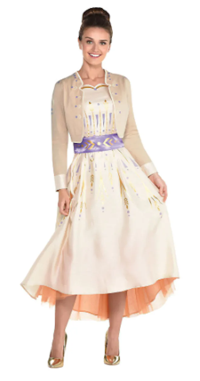 anna dress party city Party City Anna Dress Up Frozen Costumes USA Frozen Anna Coronation Costume For Girls, Includes A