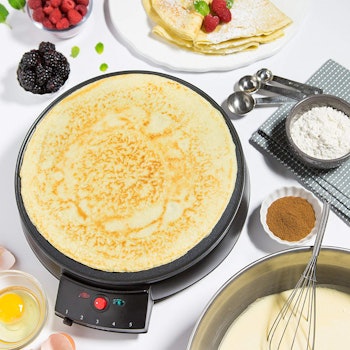 CucinaPro Crepe Maker and Non-Stick 12" Griddle