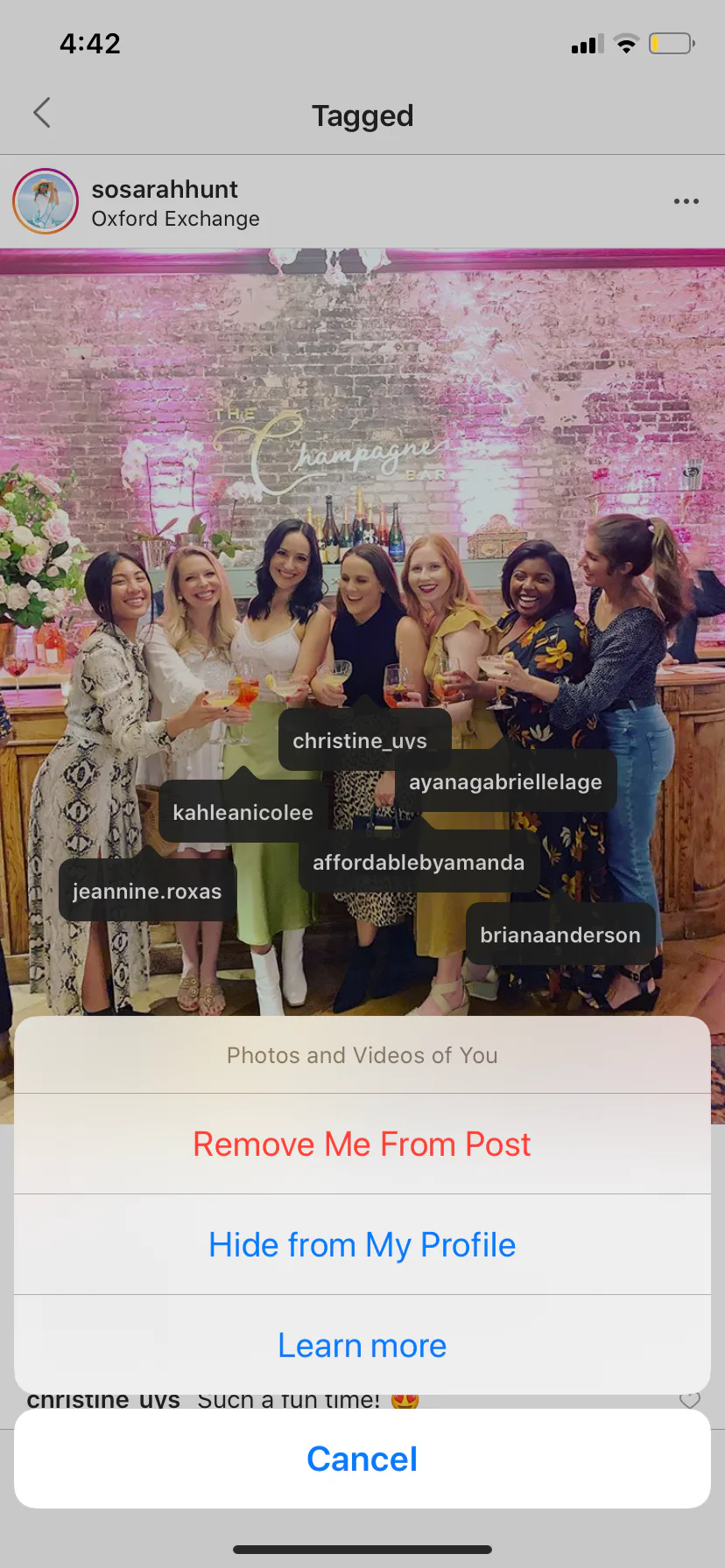 How To Hide Tagged Instagram Photos So They Don t Show Up On Your Profile