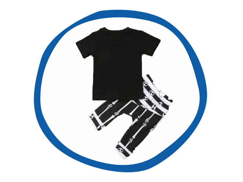 Toddler Halloween Outfit Set
