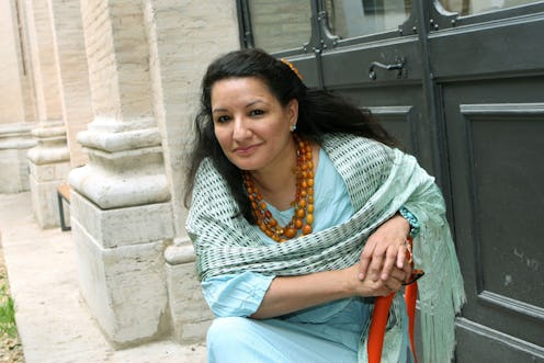 Sandra Cisneros, author of 'The House On Mango Street,' at the Festival of Literature in Rome in 200...