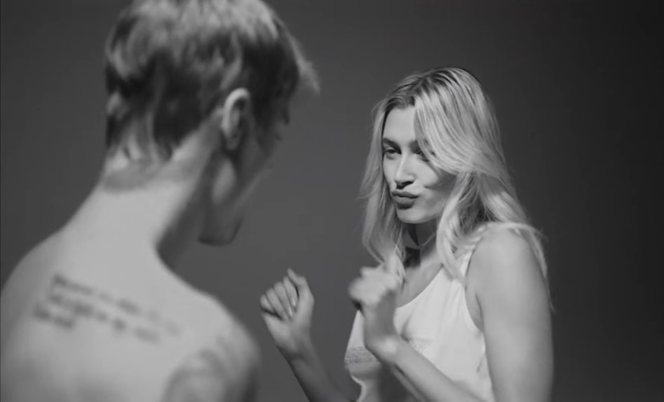 Justin Bieber Hailey Baldwins New Calvin Klein Video Is