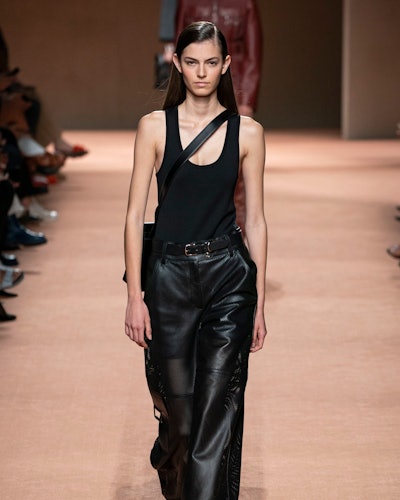 Minimalist trend for Spring 2020 at Hermes