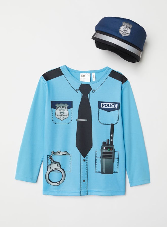 Light Blue Police Officer Costume