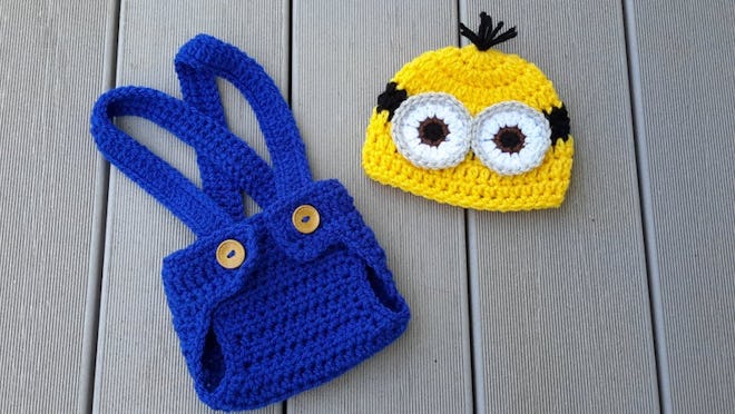 Minion Newborn Halloween Costume