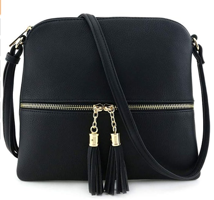 DELUXITY Crossbody Bag with Tassel