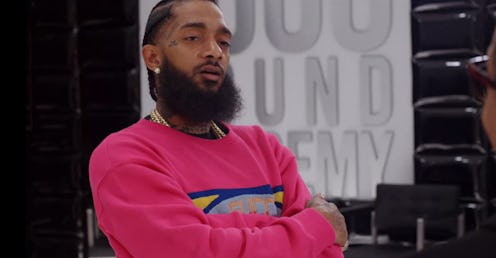 Netflix's Rhythm & Flow was filmed before Nipsey Hussle's death.