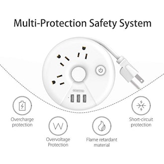 NTONPOWER Travel Power Strip 