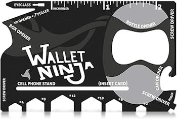 Wallet Ninja- 18 in 1 Credit Card Sized Multitool