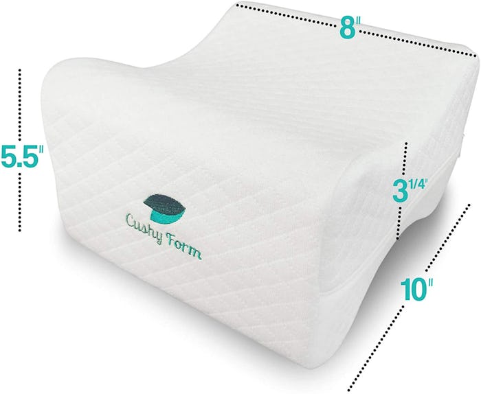 Cushy Form Knee Pillow for Side Sleepers