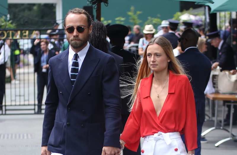 James Middleton and his fiancé Alizee Thevenet