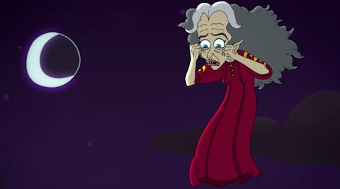 The Menopause Banshee haunts Andrew's mom in Big Mouth Season 3.