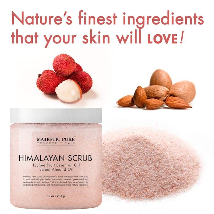 Majestic Pure Himalayan Salt Body Scrub