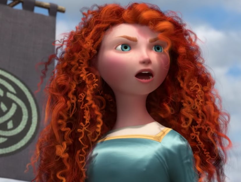 Princesses who are badasses are strong and independent like Merida from the Disney move Brave.