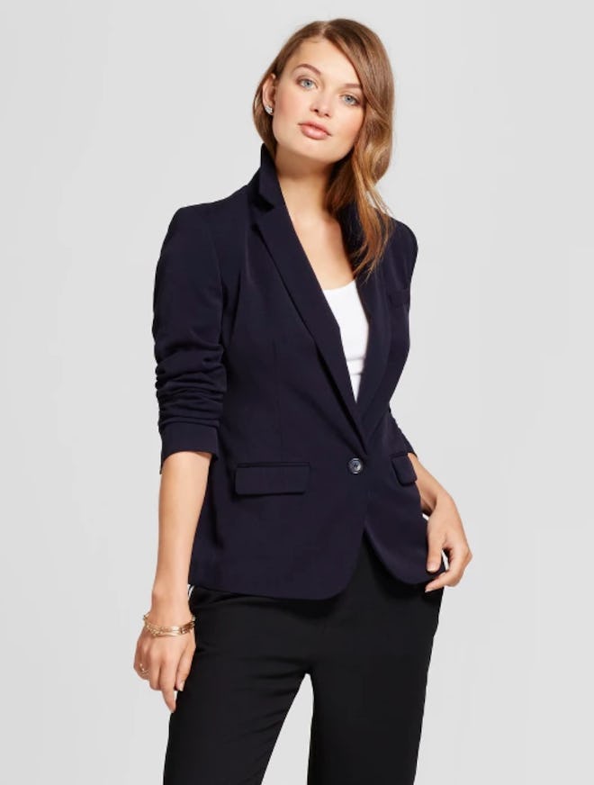 A New Day Women's Bi-Stretch Twill Blazer 