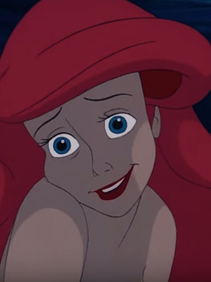 The original animated Little Mermaid's bright red hair influenced Little Mermaid Live!