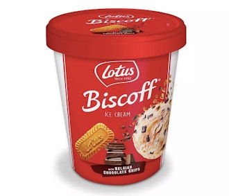 Lotus Biscoff Belgian Chocolate Chip Ice Cream