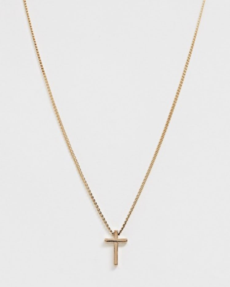 Gold Cross Necklace