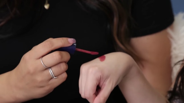 ColourPop's luxe liquid lipstick formula has a more whipped texture than its other lipsticks.