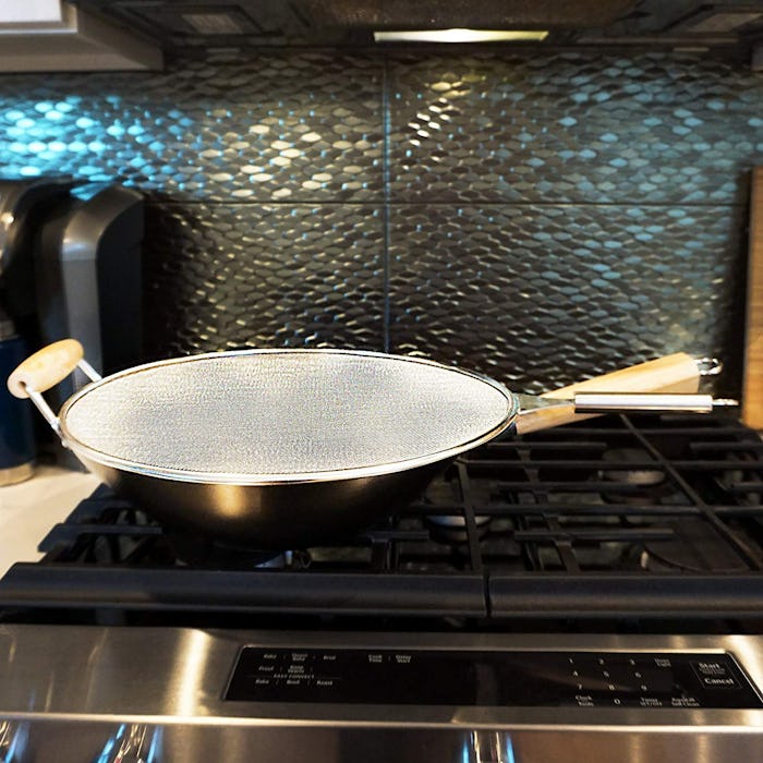 RSVP International Stainless Steel Splatter Screen