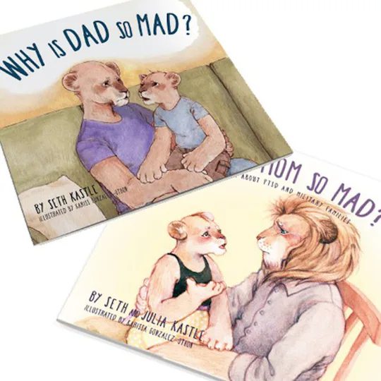 'Why Is Dad So Mad?' Picture Book Can Help Kids Understand PTSD