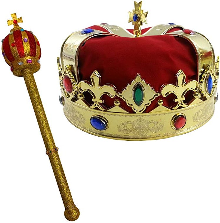 Funny Party Hats Kings Crown and Scepter