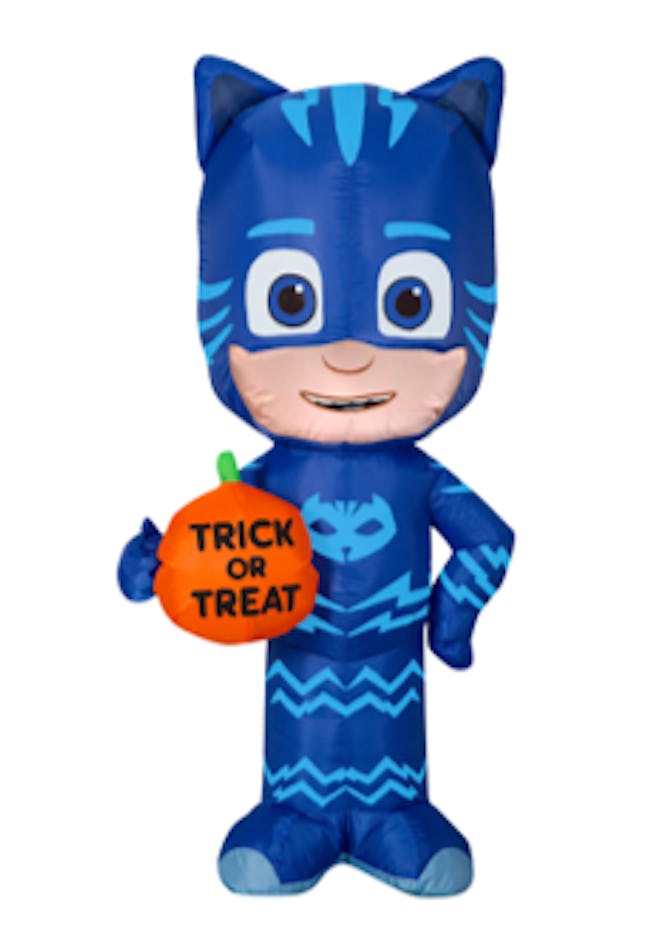 3.5ft. Airblown® Inflatable Halloween Catboy with Trick or Treat Pumpkin