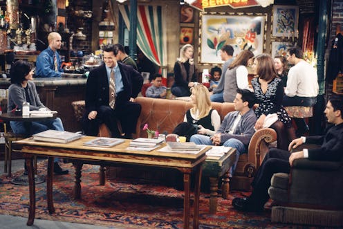 The cast of 'Friends' at Central Perk. 